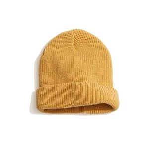 Marine Layer Tahoe Beanie Faded Yellow